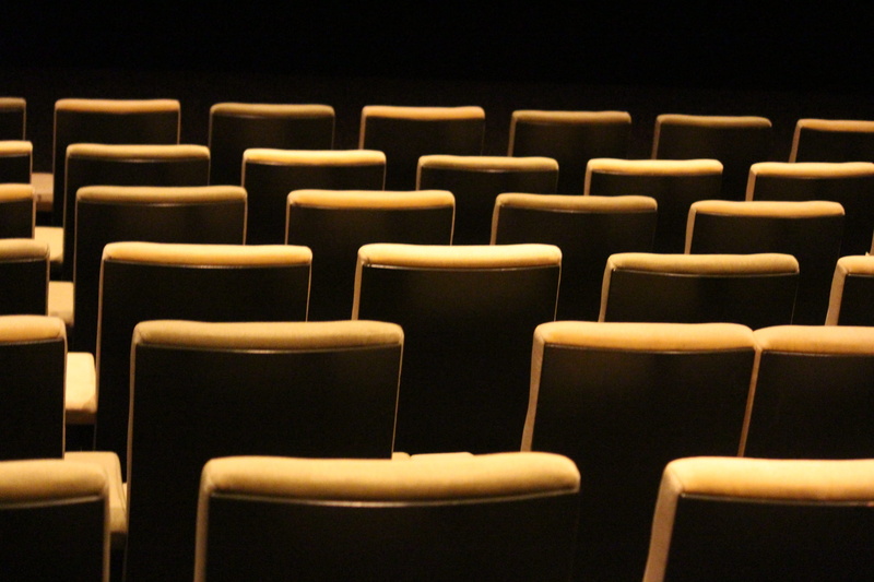seat, seats, black background, movie theatre, movie theater, empty, chair, row, film industry, selective, chairs, light, arts culture and entertainment