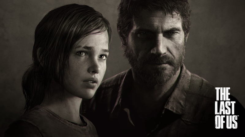 adult, beard, healthcare and medicine, joel ellie the last of us video games, 1080P, people, looking at camera, heterosexual couple, portrait, studio shot