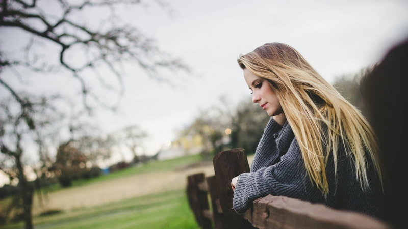 women outdoors, hairstyle, park, one person, young women, 1080P, young adult, park - man made space, beautiful woman, beauty, women, fence, contemplation