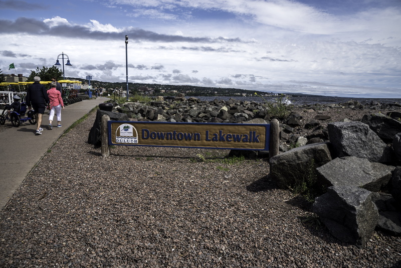 the way forward, cloud - sky, western script, 5K, lifestyles, architecture, lakewalk, solid, sky, mountain, communication, Duluth, public domain, rock - object
