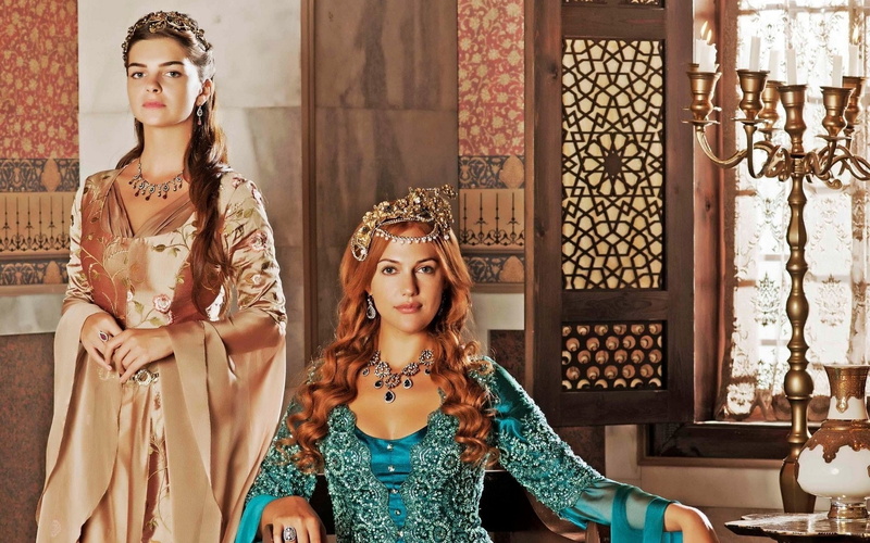 s, Series, dress, sleeve, Magnificent, Century, gold, TV, Turkey, women, long, 1080P