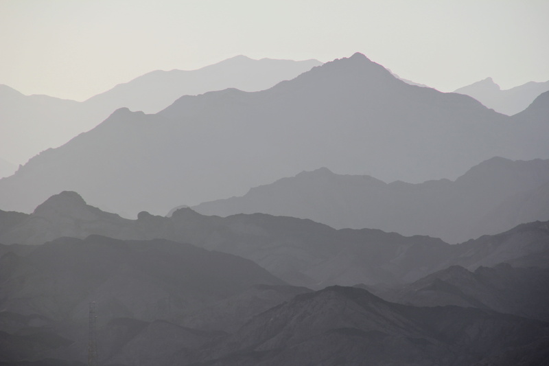 mountainous, idyllic, rock, tranquil scene, silhouette, nature, remote, highest peak, environment, landscape, mountain Peak, layer, foggy, scenics - nature