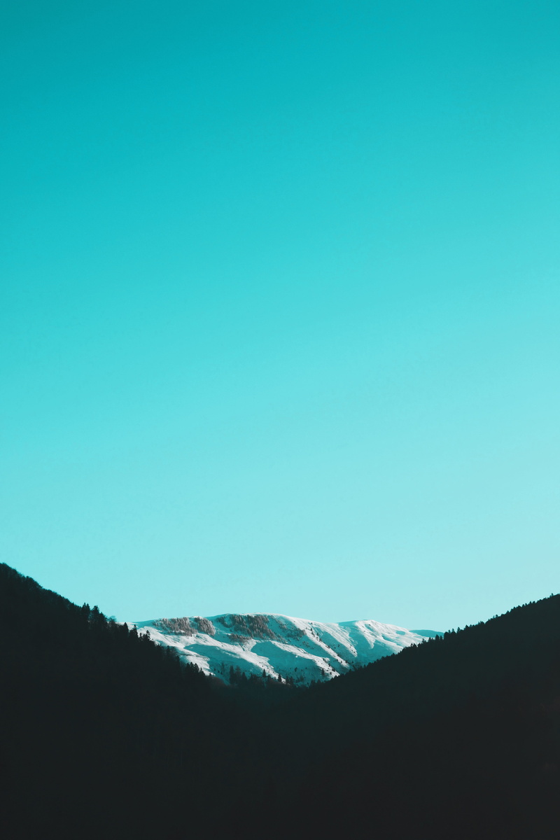 land, landscape, sky, winter, tree, blue, beauty in nature, mountain, non-urban scene, scenics - nature, mountain range, romania, nature, tranquility, environment