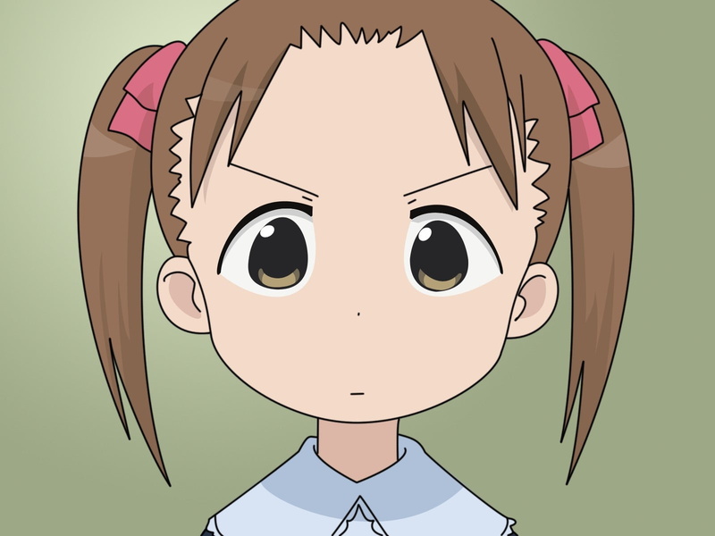 front view, 720P, Ichigo mashimaro, body part, sadness, cartoon, human body part, creativity, displeased, Matsuoka miu, fun, indoors, representation, emotion