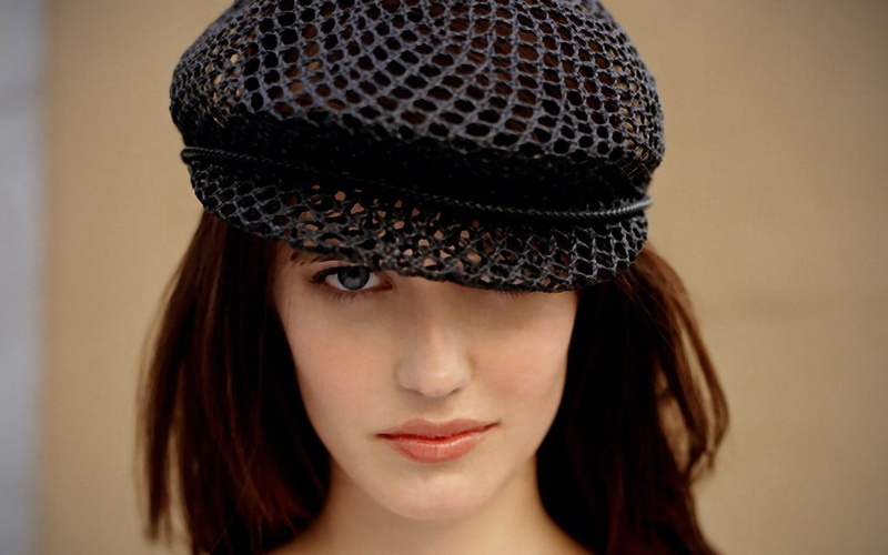 women, s, body part, one person, cap, close-up, Eva Green, indoors, french, hat, beautiful woman, portrait, beige background, beauty, actress, clothing