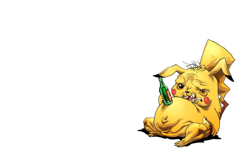 Pikachu, x, 720P, entertainment, drunk, art, alcoholism, funny, hd, pokemon