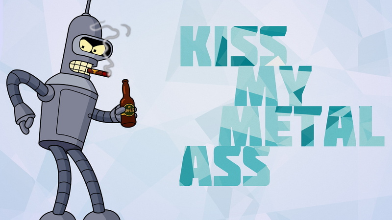 futurama, drunk, robot, bender, 2K
