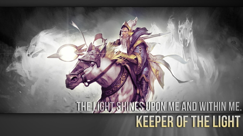 digital composite, character, keeper, mask, composite image, Keeper of the Light (DOTA2), game, shines, upon, auto post production filter, Dota 2, within