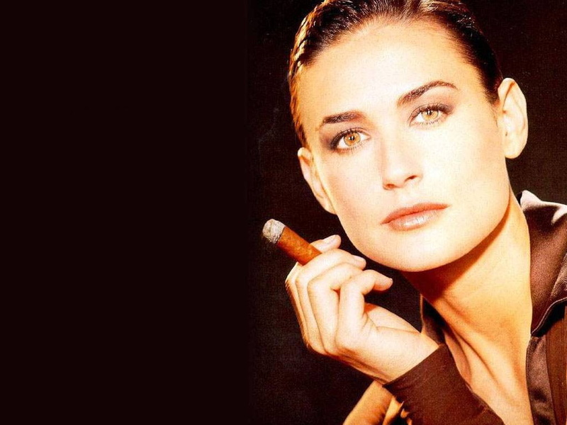 demi Moore, actress, woman, artist, 480P, beautifull, hollywood