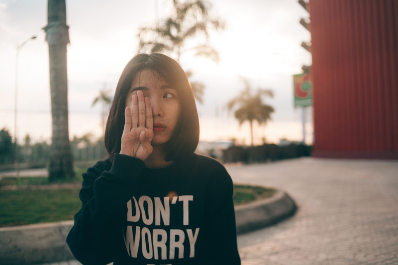 innocence, offspring, contemplation, casual clothing, teenager, covering, eye, negative emotion, childhood, child, communication, hand, leaving apart, small