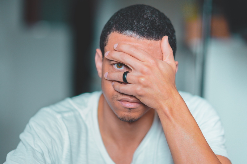 focus, unrecognizable person, covered, fingers, eye, 4K, guy, blur, covering, human hand, obscured face, one person, close-up, hand, brown eyes, human face