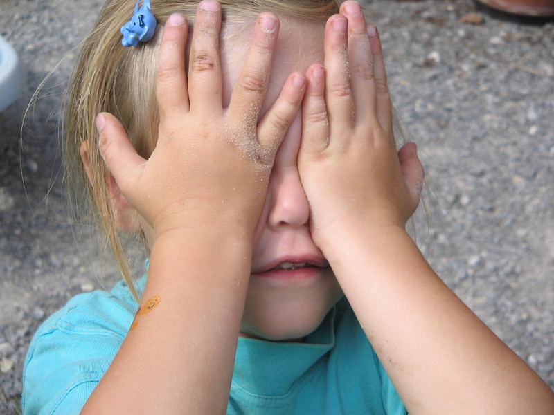 day, human face, females, innocence, girls, child, headshot, portrait, women, girl, covering, contemplation, eyes, leisure, offspring, hands covering eyes