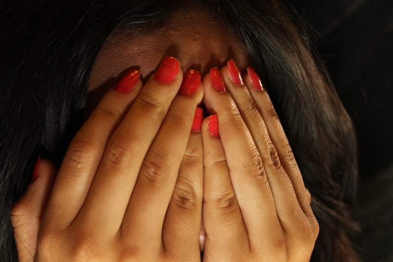 women, hand, embarrassment, beautiful woman, shame, nail, human hand, terror, real people, human body part, body part, adult, shyness, finger, one person