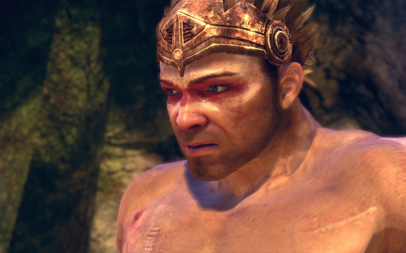 human face, video games, one person, portrait, close-up, Enslaved: Odyssey to the West, serious, lifestyles, focus on foreground, headshot, front view