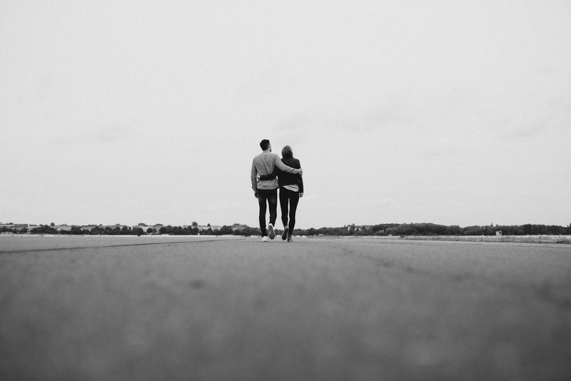 pathway, man, Walk, bonding, standing, couple - relationship, nature, adults Only, leisure activity, lifestyles, outdoors, day, people, women, two People