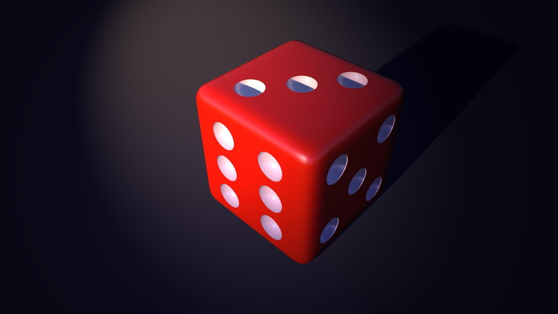 arts culture and entertainment, 4K, digital art, black color, copy space, game of chance, indoors, red, black background, dice game, single object, leisure activity