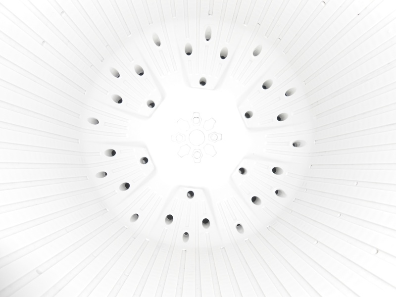 spiral, circular, center, invention, straight, round, clothes, upper view, glowing, dryer, white background, hole, 1080P, pattern, technology, path, light
