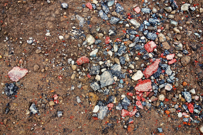 high angle view, rubble, soil, nature, rubble texture, stone - object, day, stones texture, stones, 4K, full frame, solid, underfoot, rock, dirt, field