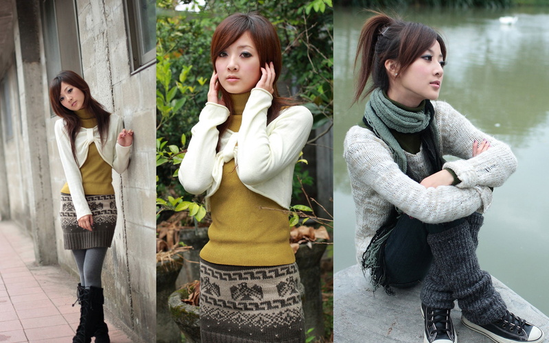 Mikako, 2K, model, Mikako Zhang Kaijie, legwarmers, Asian