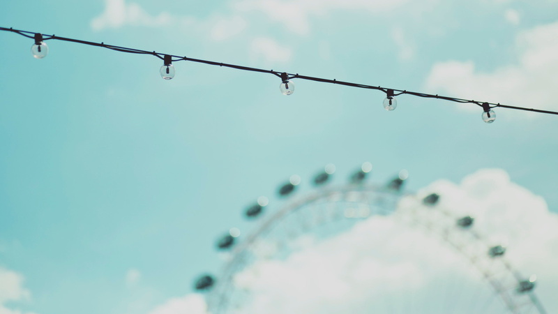 London, London Eye, 2K, ferris wheel