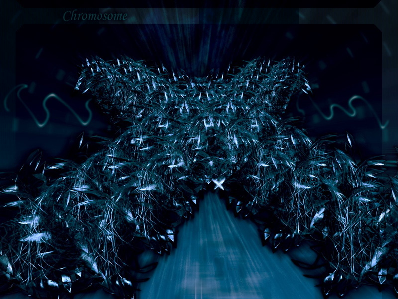 chromosome, genetic, 720P, pattern, dna, psychedelic, 3 d