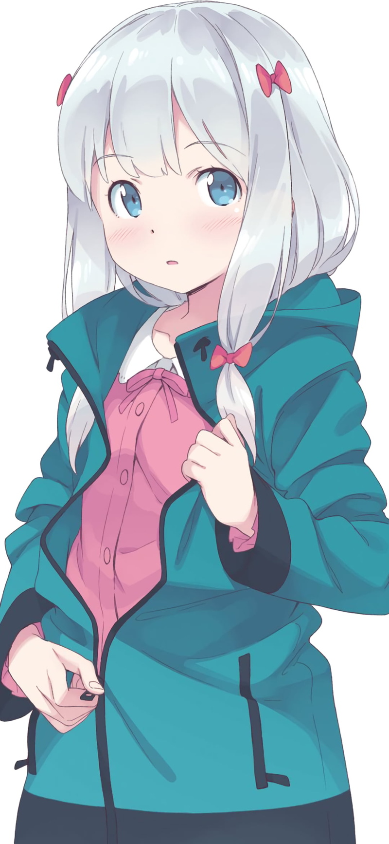 simple background, simple, Izumi Sagiri, 1080P, Eromanga-sensei, anime, anime girls