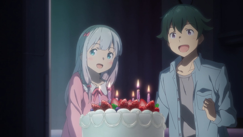 characters, Eromanga-sensei, temptation, representation, burning, anniversary, food, food and drink, birthday cake, fire, no people, birthday, candle, dessert