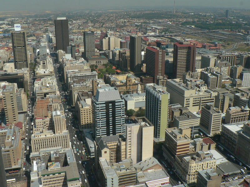 skyscraper, high angle view, crowded, residential district, city, city life, office building exterior, rise, rpa, outdoors, panorama, 2K, built structure