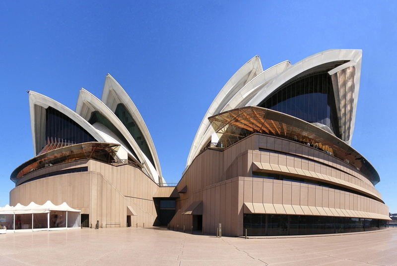 day, sunny, nature, clear sky, water, Sydney Opera House, Sydney, no people, built structure, arts culture and entertainment, 720P, building exterior