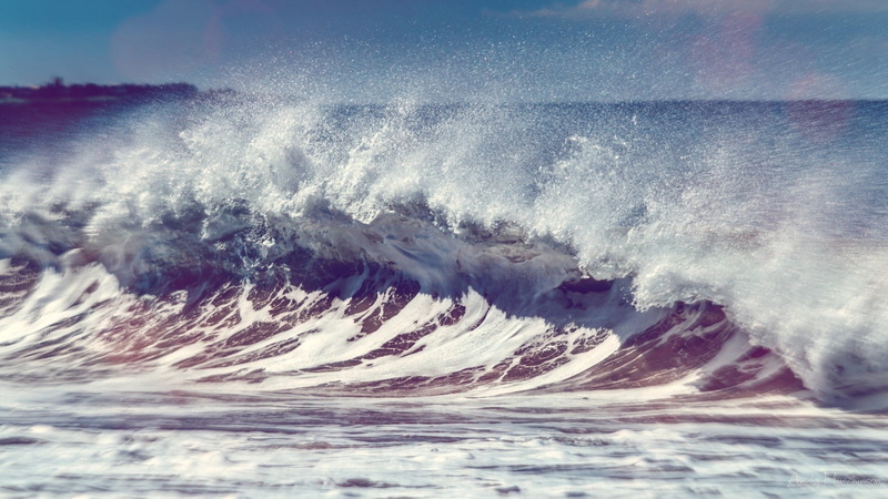 wave, photograph, water, foam, beach, 1080P, power, splashing, sea, day, sky, beauty in nature, outdoors, coastline, sport, surfing, waterfront, scenics - nature