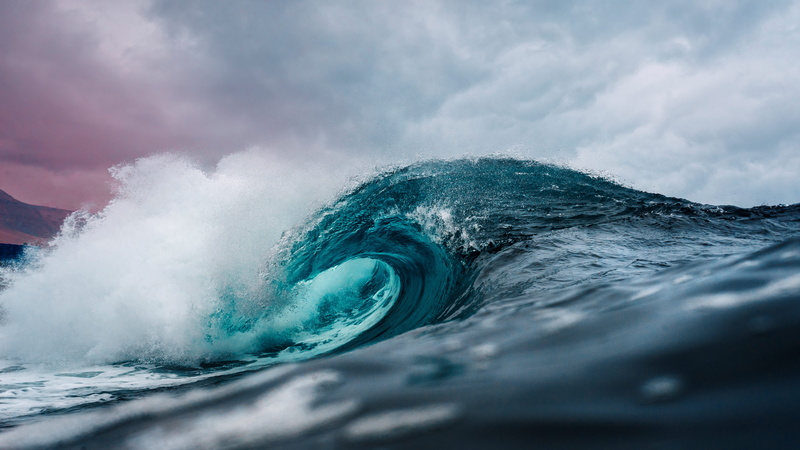 power in nature, splash, seascape, aquatic sport, ocean, 5K, sky, animal, daytime, photo, day, landscape, beauty in nature, sport, power, wave, nature