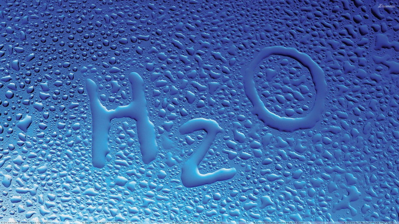 background, H2O, 1920x1080, drops, Blue, 4k pics, 1080P