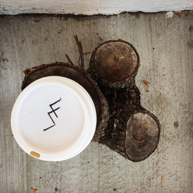 high angle view, indoors, freshness, united states, day, refreshment, concrete, wood - material, cincinnati, brown, wellbeing, lid, table, mug, tree, wood