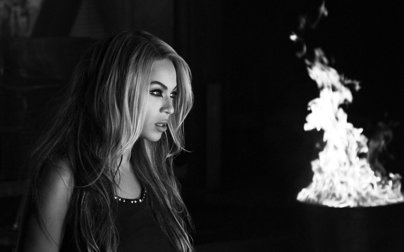 model, 720P, hollywood, girls, women, actress, beyonce, beauty, white, celebrity, black, singer, black and white, celebrities
