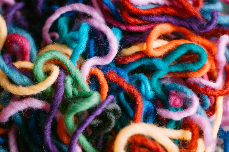 textured, ball of wool, fashion, no people, craft, wool, tangled, 4K, high angle view, thread, full frame, complexity, art and craft, textile, indoors