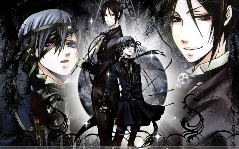 indoors, no people, close-up, Michaelis Sebastian, creativity, animation, day, Kuroshitsuji , female likeness, representation, disguise, Ciel Phantomhive