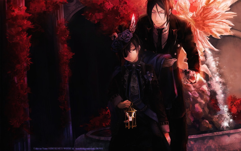 young adult, celebration, night, performance, Kuroshitsuji, lifestyles, 1080P, Black Butler, leisure activity, Ciel Phantomhive, costume, standing, front view