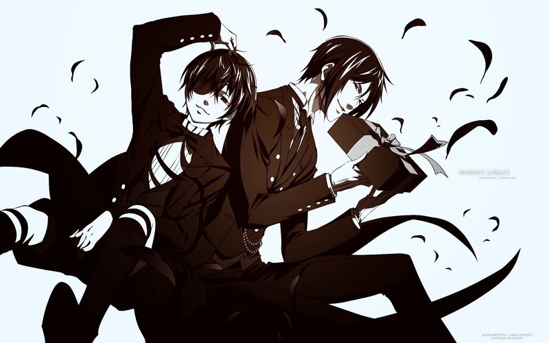Ciel Phantomhive, 1080P, Kuroshitsuji, Black Butler, Michaelis Sebastian