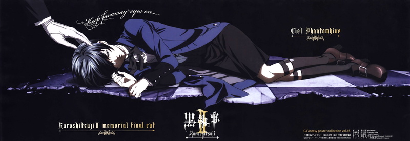 boys, boots, gloves, brunettes, 4K, shorts, anime, michaelis, white, sebastian, phantomhive, ciel, kuroshitsuji