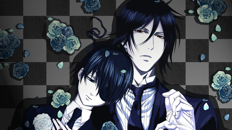 2K, kuroshitsuji michaelis sebastian ciel phantomhive