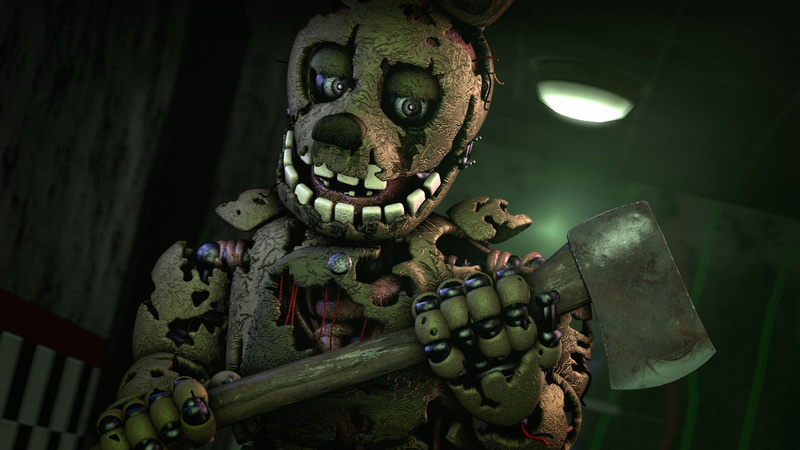 Five Nights at Freddys 3, 1080P, Five Nights at Freddys, Springtrap (Five Nights at Freddys)
