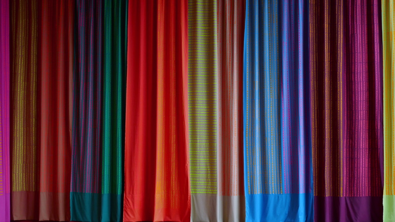 retail, for sale, in a row, retail display, market, staging, space, full frame, side by side, no people, stripes, theater, multi colored, choice, stage design