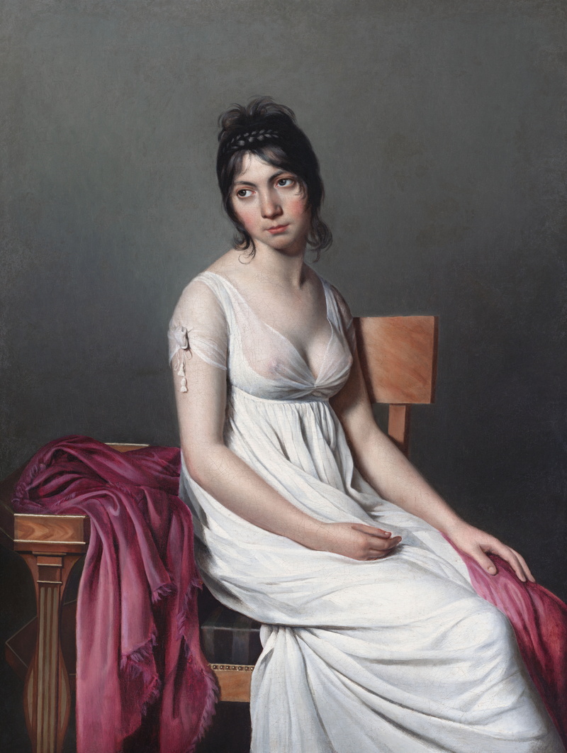 painting, 8K, women, Jacques Louis David