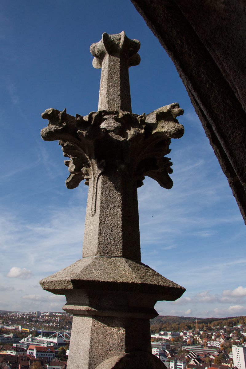 münster, architecture, static, place of worship, construction, ornament, angel, leib, slim, city, low angle view, cornice, middle section, pointed, 4K