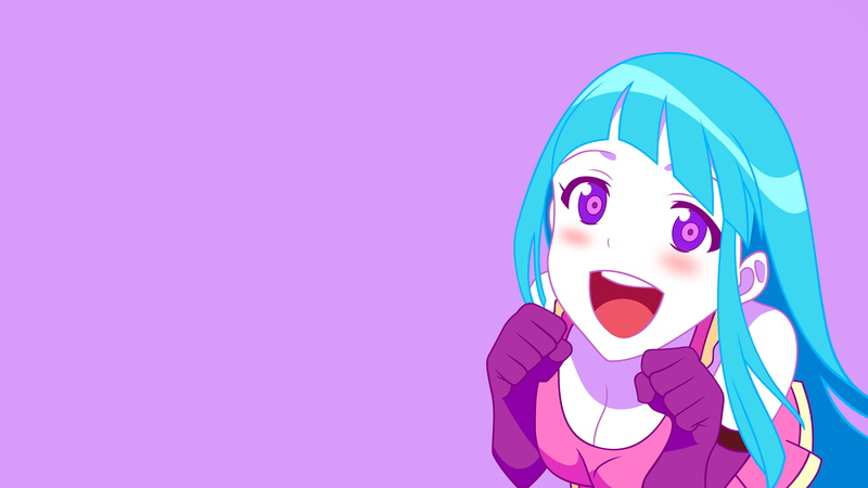 headshot, portrait, beautiful woman, young adult, violet eyes, haired, indoors, female, robot, pink color, TeddyLoid, studio shot, body part