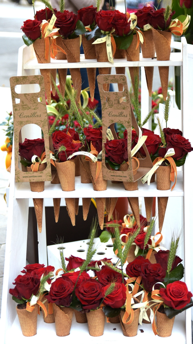 sant jordi, no people, tradition, flower, decoration, flowering plant, day, plant, red, roses, choice, close-up, food and drink, freshness, indoors, celebration
