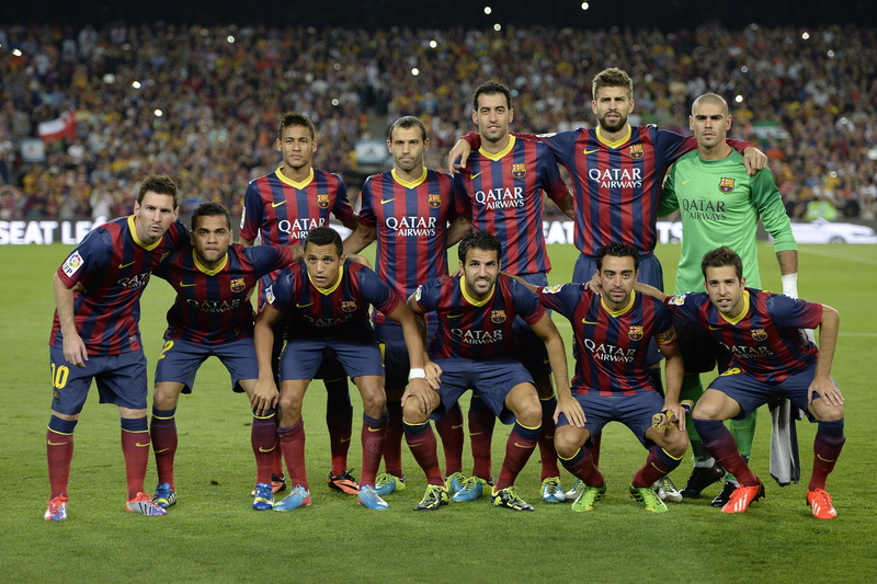 Jordi Alba, 2K, Javi, Lionel Messi, Pedro Rodriguez, Javier Mascherano, Andres Iniesta, Sport, Barcelona, Sergio Busquets, Football, Andrés Iniesta, Gerard Pique