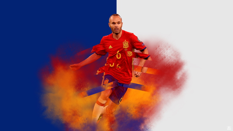 Iniesta, Barcelona, fc, k, 4K, Andres