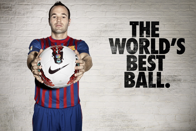2K, Barcelona, Nike, The ball, Andres Iniesta