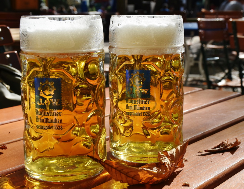 glass, keg of beer, beer mug, household equipment, per mille, barley juice, drink, autumn, beer glass, barrel, golden october, container, krug, bavaria